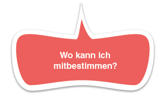 Wo kann ich mitbestimmen?